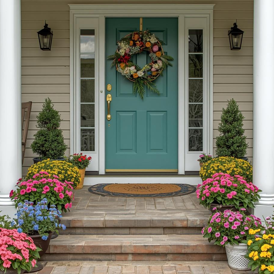 7 Ways to Create a Stunning Spring Front Porch