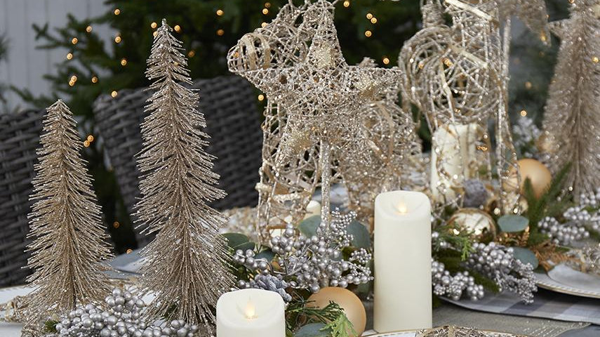 Elegant Holiday Tablescaping