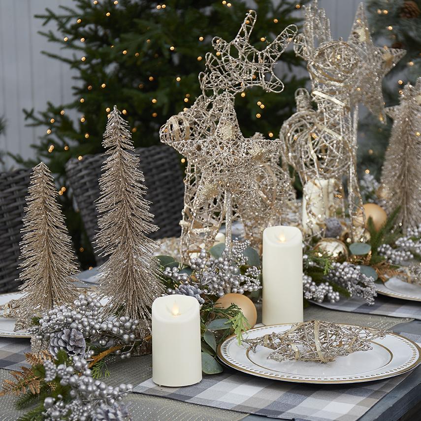 Elegant Holiday Tablescaping