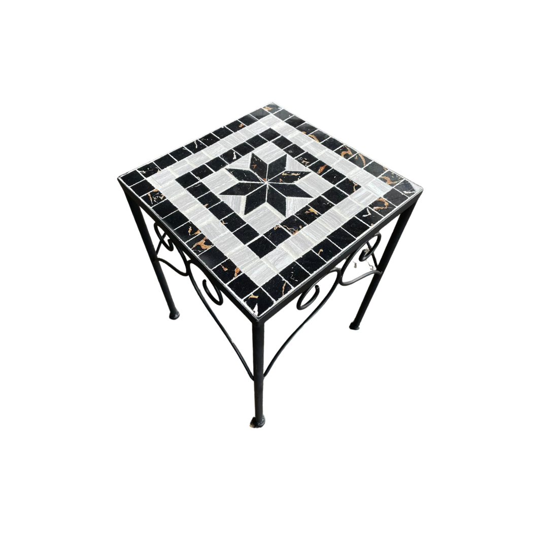 Mosaic_Plant_Stand_-_Black_White side small
