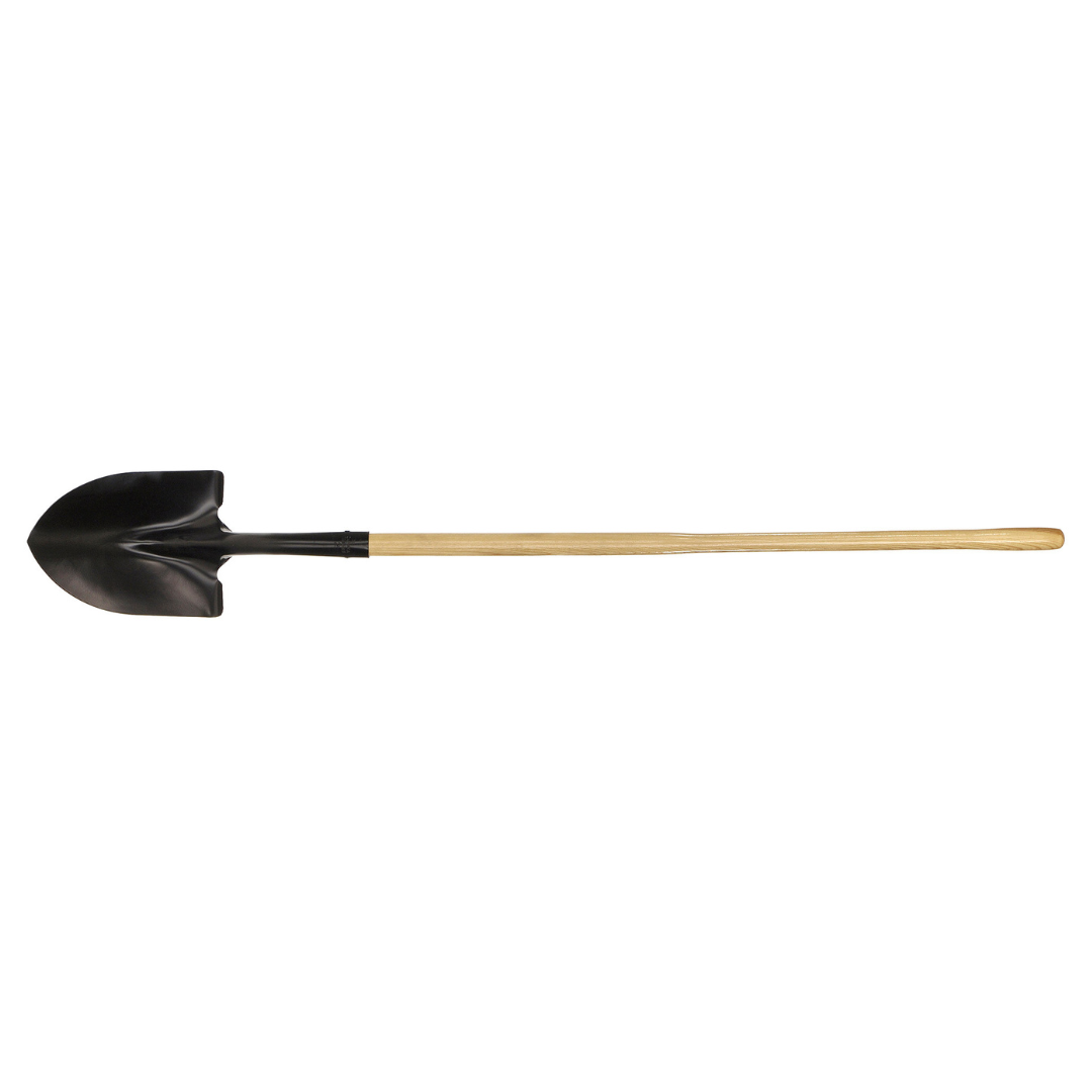 Practica round point shovel with durable steel blade and wooden handle
Garden digging tool Practica round point shovel available in Ontario
Heavy duty Practica shovel with round point blade for landscaping
Practica round point shovel on display at Lakeside Garden Gallery Brampton
Professional quality round point shovel by Practica for gardening and yard work