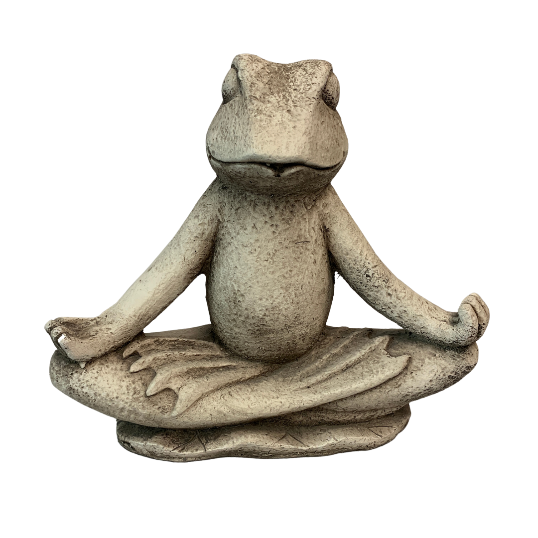 Zen Frog Statue Lakeside Garden Gallery