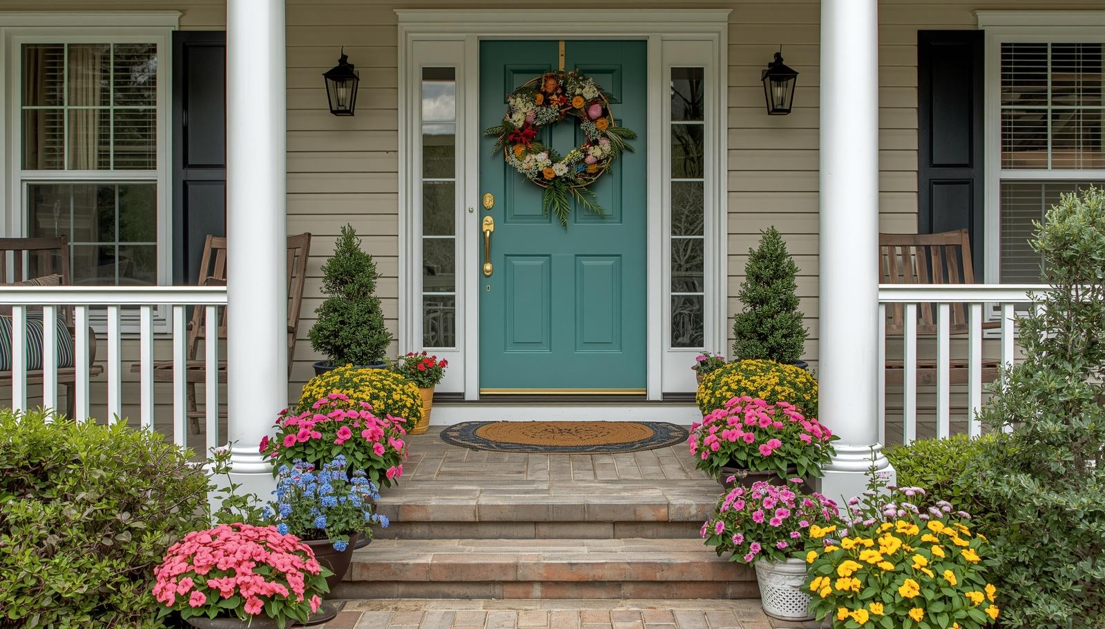 7 Ways to Create a Stunning Spring Front Porch
