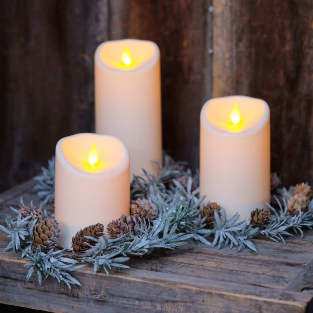 Christmas Candle Holders and Baskets