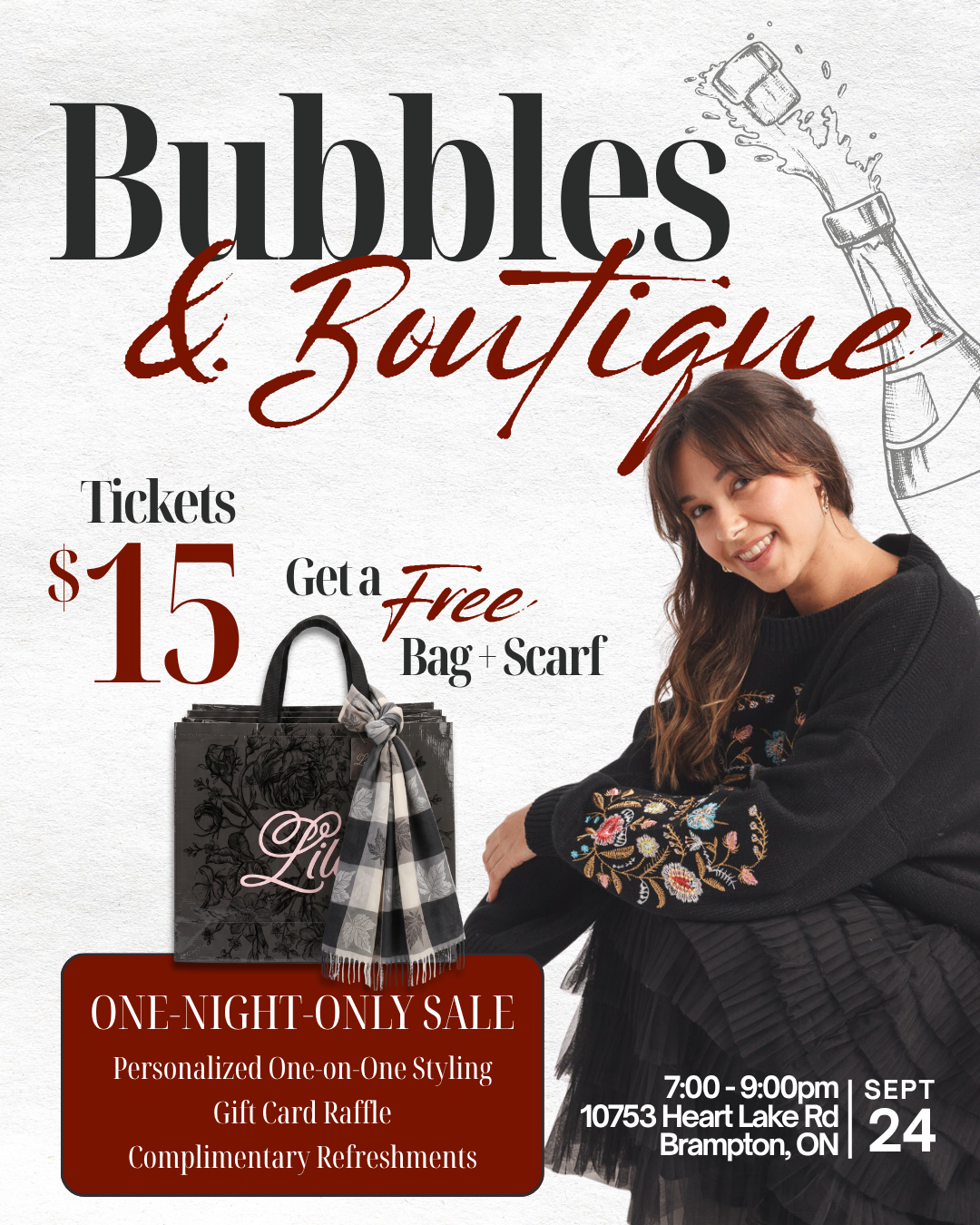 Bubbles & Boutique - September 24