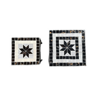 Mosaic_Plant_Stand_-_Black_White_two top view