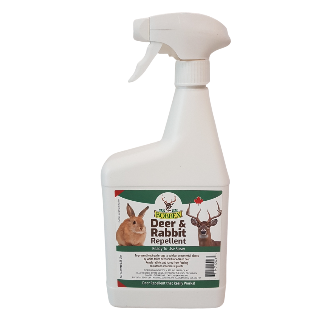 Rabbit and store deer repellent