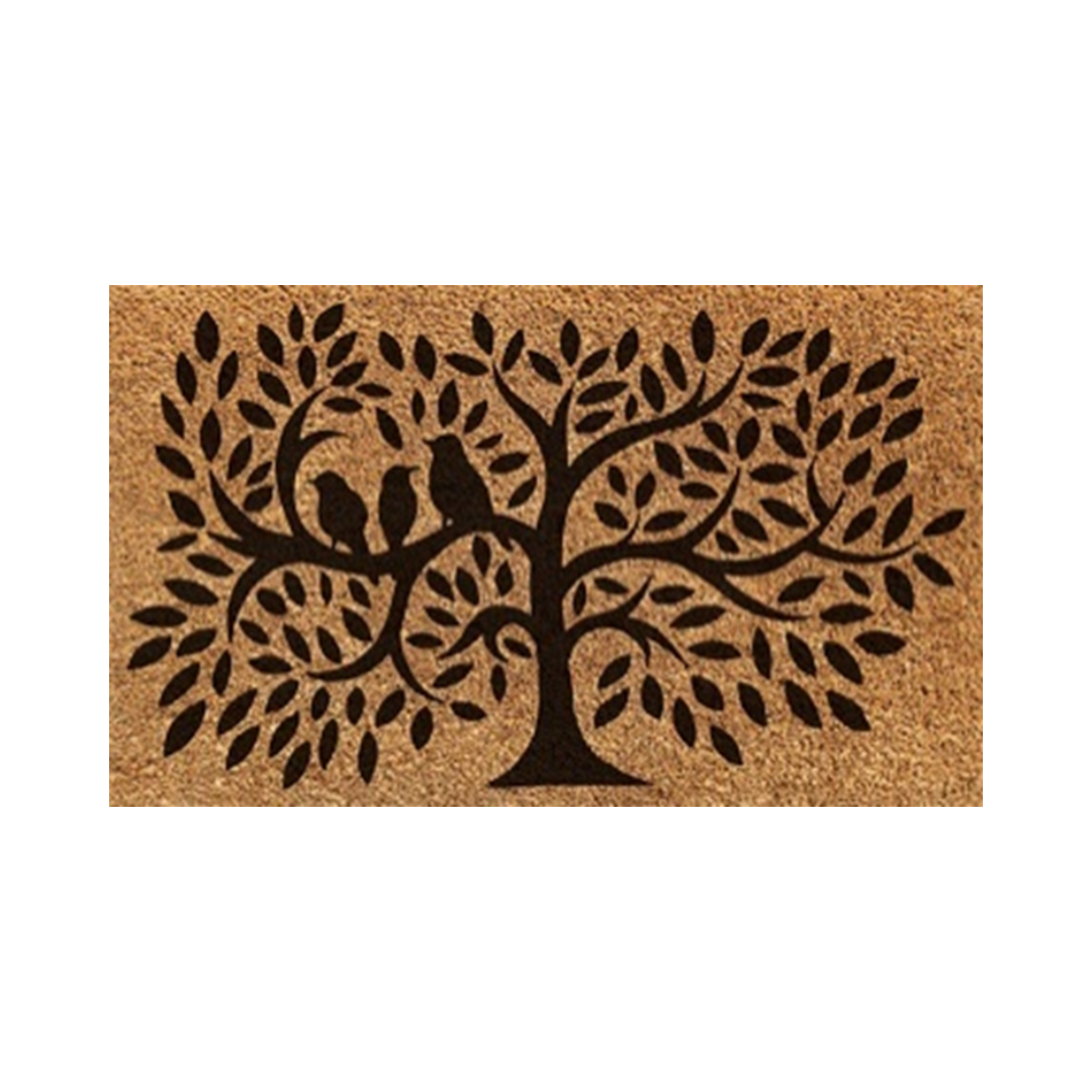 Doormat - Birds in Tree ontario