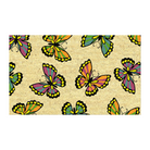 Doormat - Multi-Coloured Butterflies ontario